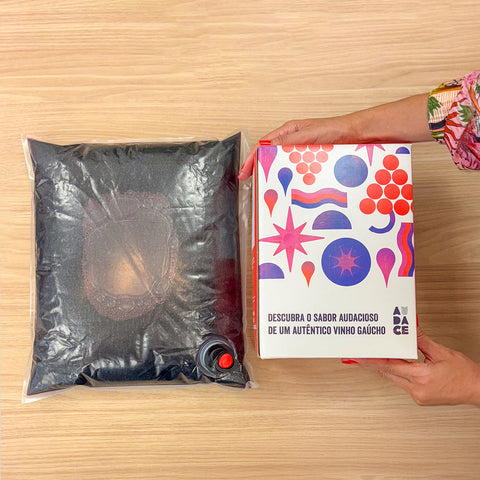 Bag in Box Vinho Tinto Marselan Vassal