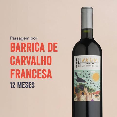 Vinho Tinto Merlot Mérula