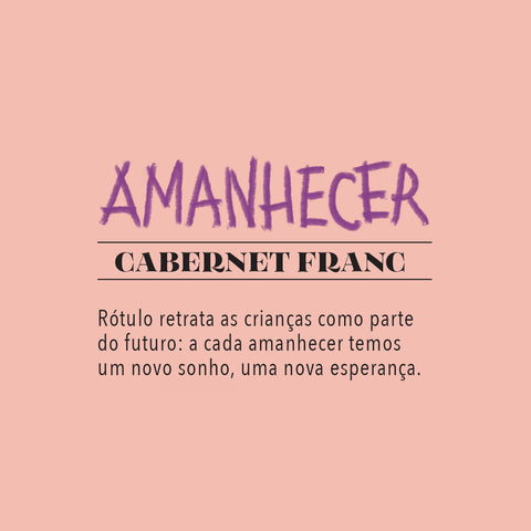 Vinho Tinto Cabernet Franc Amanhecer