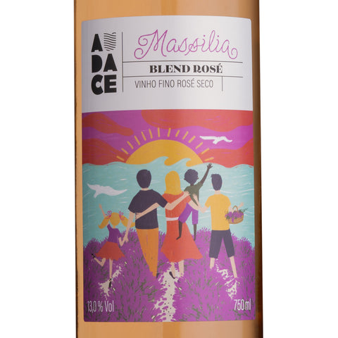 Vinho Rosé de Blend Massilia