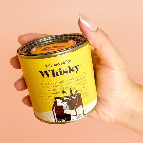 Vela Aromática Whisky