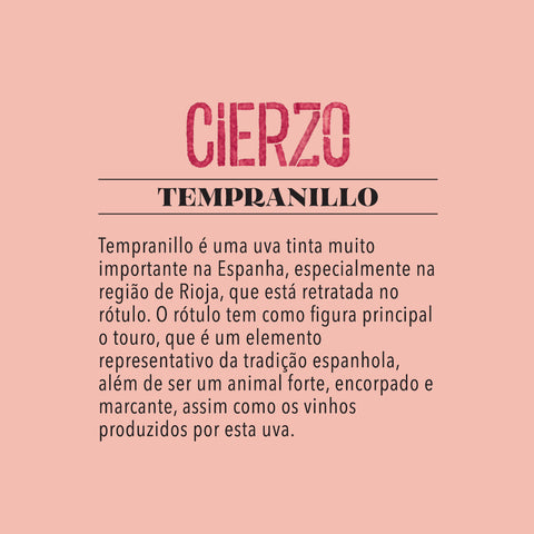 Vinho Tinto Tempranillo Cierzo