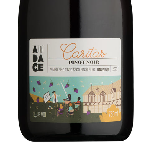 Vinho Tinto Pinot Noir Caritas Unoaked