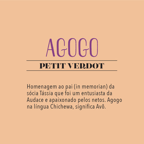Vinho Tinto Petit Verdot Agogo