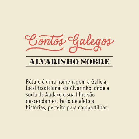 Vinho Branco Nobre Alvarinho Contos Galegos