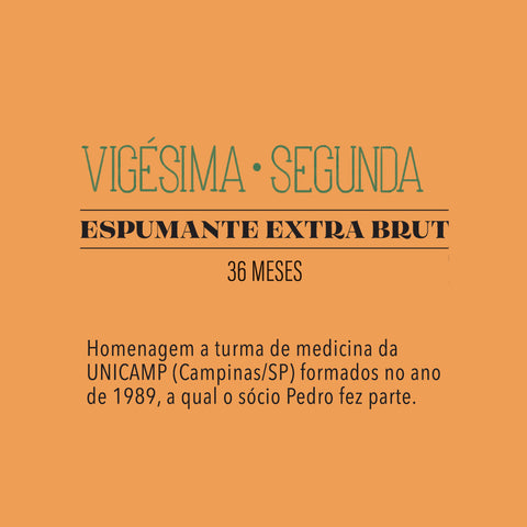 Espumante Extra Brut Vigésima Segunda