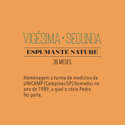 Espumante Nature Vigésima Segunda