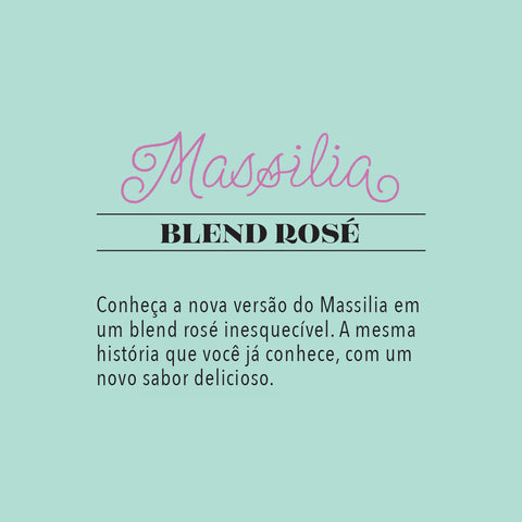 Vinho Rosé de Blend Massilia