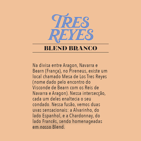 Vinho Blend Branco Tres Reyes