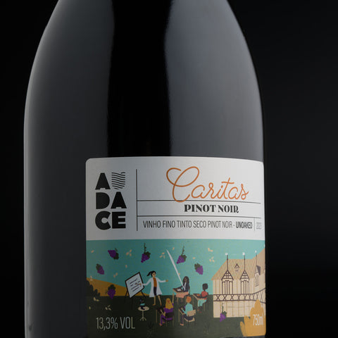 Vinho Tinto Pinot Noir Caritas Unoaked