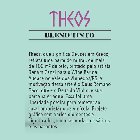 Vinho Fino Blend Tinto Theos