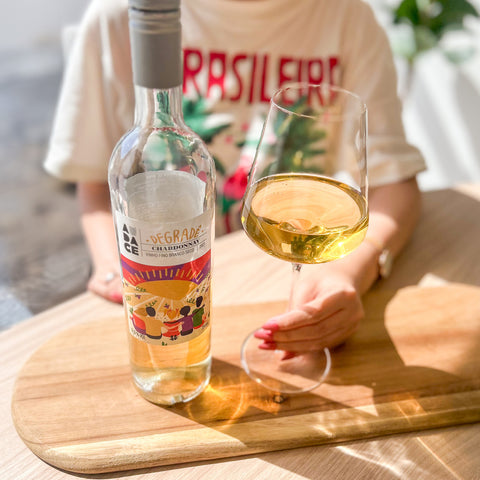 Vinho Branco Chardonnay Degradê