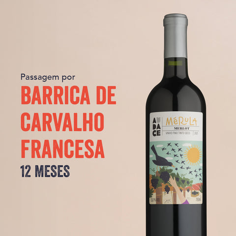 Vinho Tinto Merlot Mérula