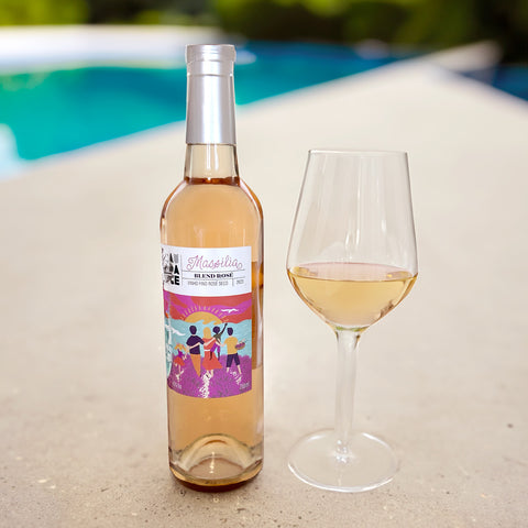 Vinho Rosé de Blend Massilia